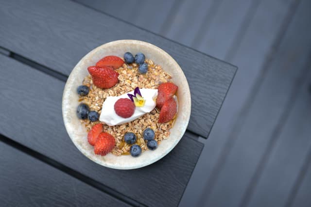 NUTTY GRANOLA BOWL