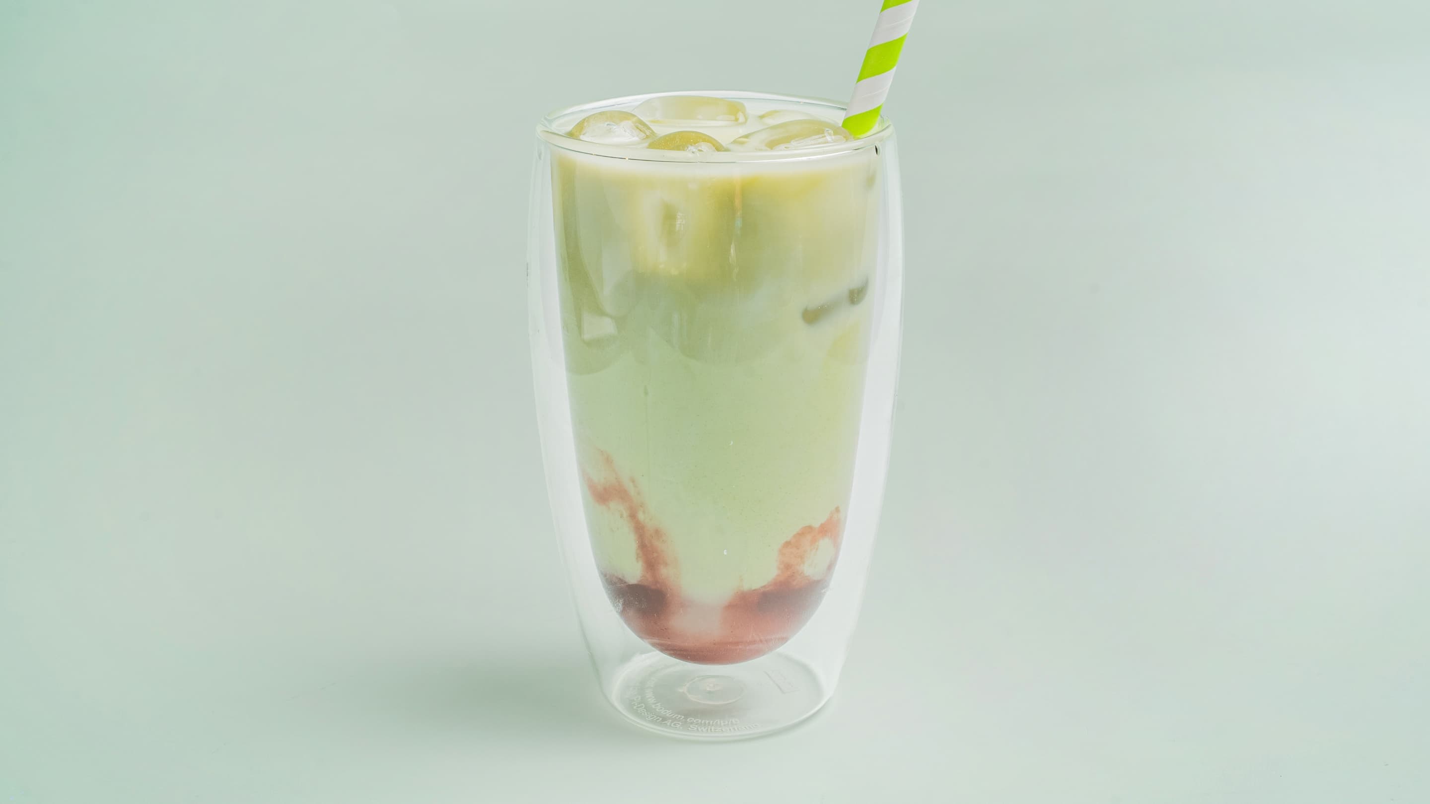 STRAWBERRY COCONUT ICED MATCHA
