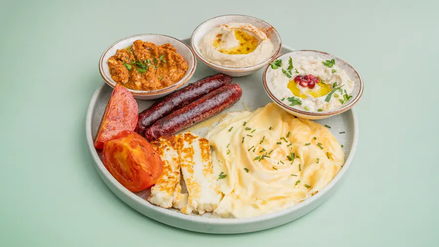 Arabic Breakfast at Mila Cafe