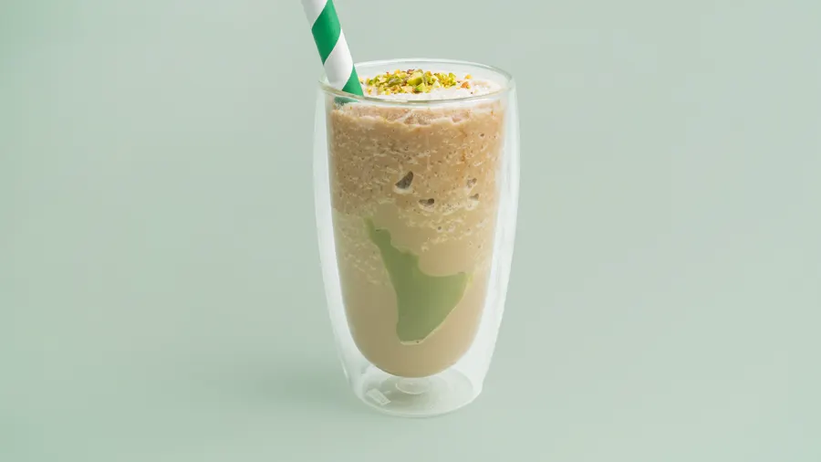 Pistachio Frappe at Mila Cafe
